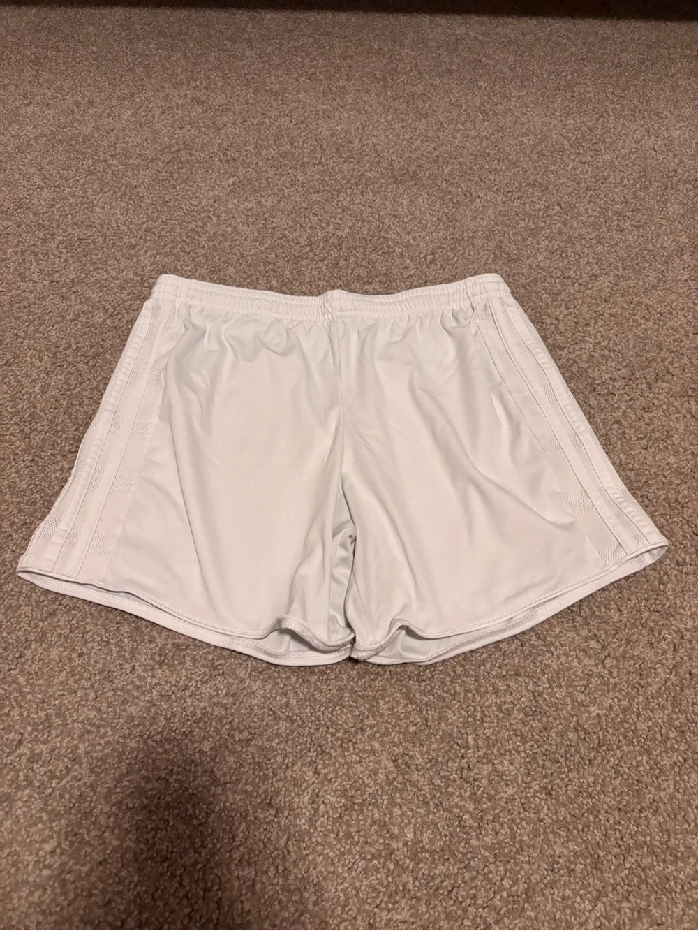 Adidas Athletic Shorts White Black